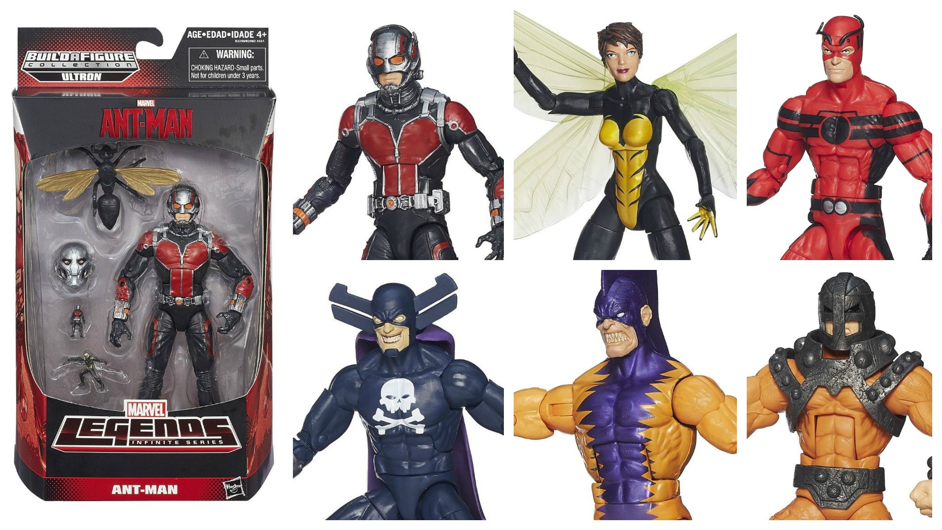 PreOrder the Marvel Legends Ultron / AntMan Wave at