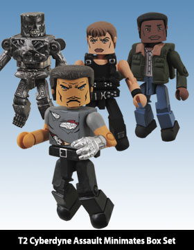 T2 Cyberdyne Assault Minimates Box Set