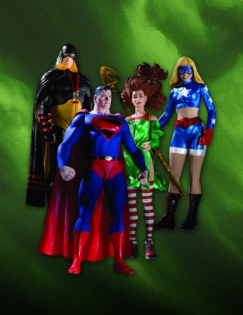 JSA Series 2 - Hourman, Kingdom Come Superman, Cyclone, Stargirl