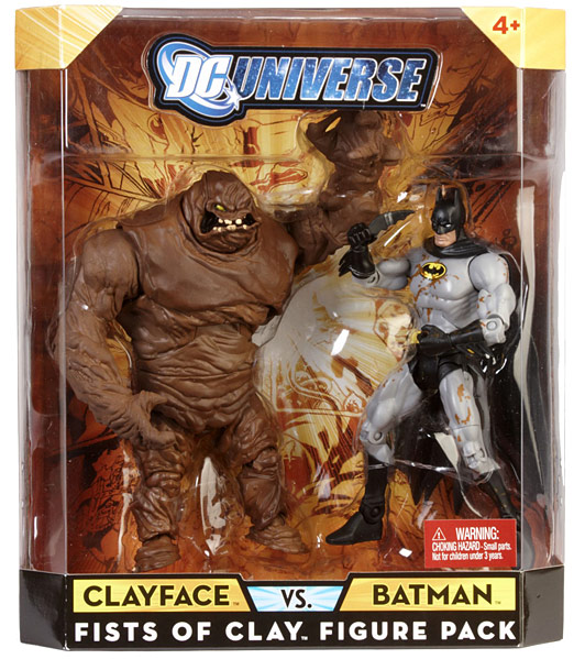 Fists of Clay Figure Pack with Clayface vs. Batman