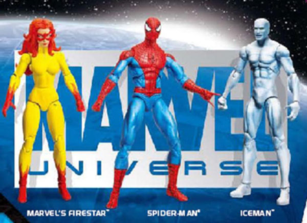 Toys 'R Us Exclusive Marvel Universe 3-Pack - Firestar, Spider-Man, Iceman