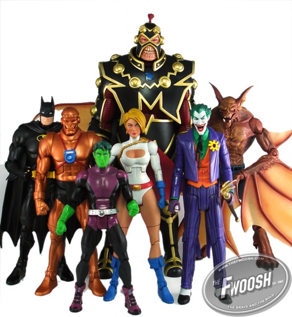 DC Universe Classics Wave 10 - Batman, Robotman, Beast Boy, Power Girl, Imperiex (C&C), Joker, and Man-Bat