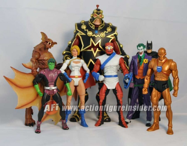 DC Universe Wave 10 - Man-Bat, Beast Boy, Power Girl, Imperiex (C&C), Forager, Batman, Robotman