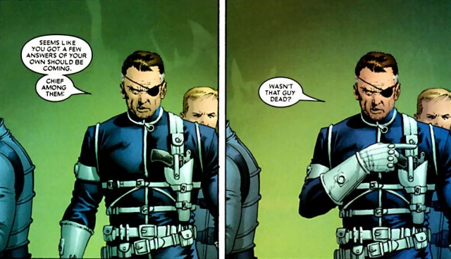 Nick Fury from Astonishing X-Men by John Cassaday