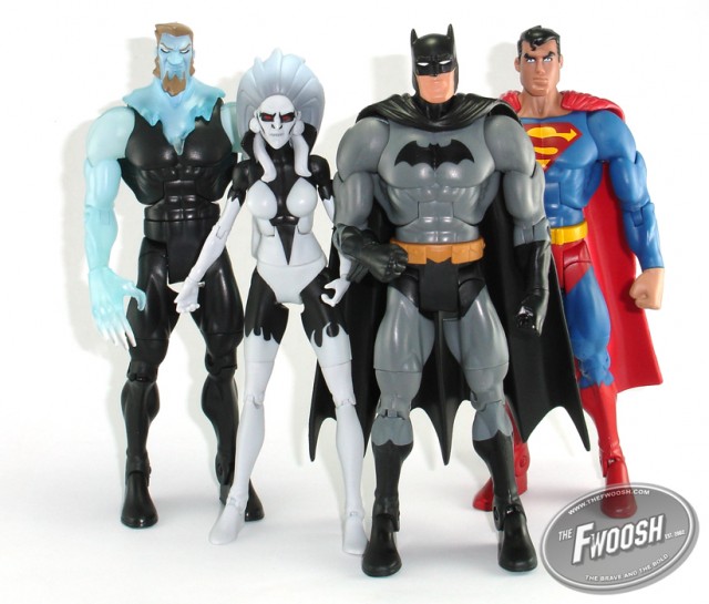 Superman / Batman: Public Enemies - Icicle, Silver Banshee, Batman, and Superman