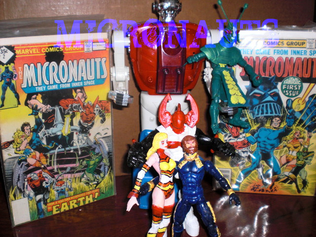 Micronauts with comics