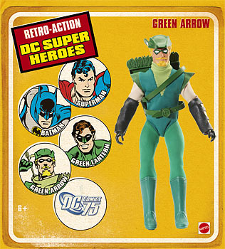 Mattel Announces Retro Action DC Super Heroes in Mego Style