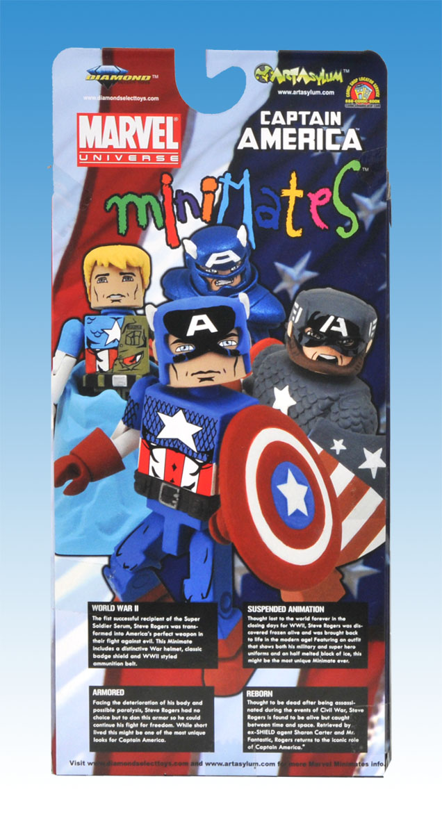 Toys R Us Exclusive Captain America Minimates Set