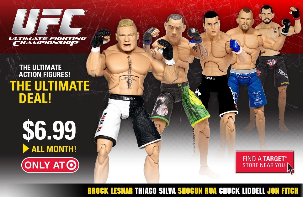 UFC Series 0 Brock Lesnar Action Figure