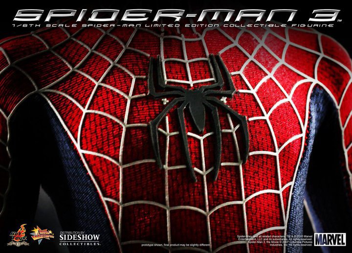 Hot Toys Spider-Man 3 Teaser Pic 