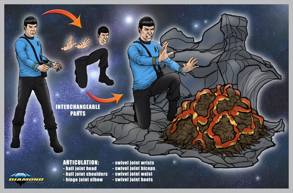 diamond select spock