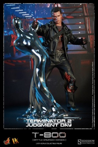 hot toys terminator battle damaged