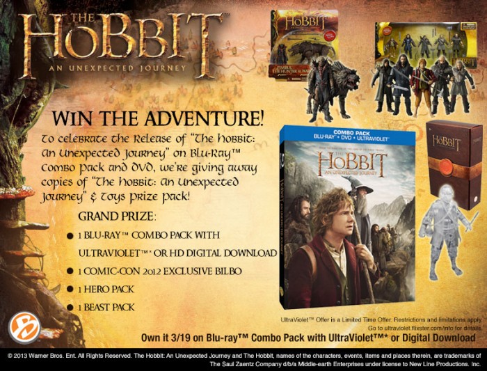 Hobbit DVD Giveaway from The Bridge Direct