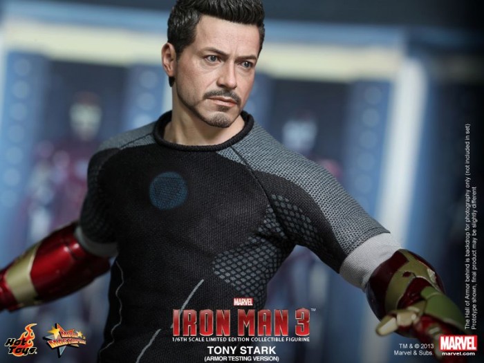 Hot Toys Armor Testing Tony Stark update 1