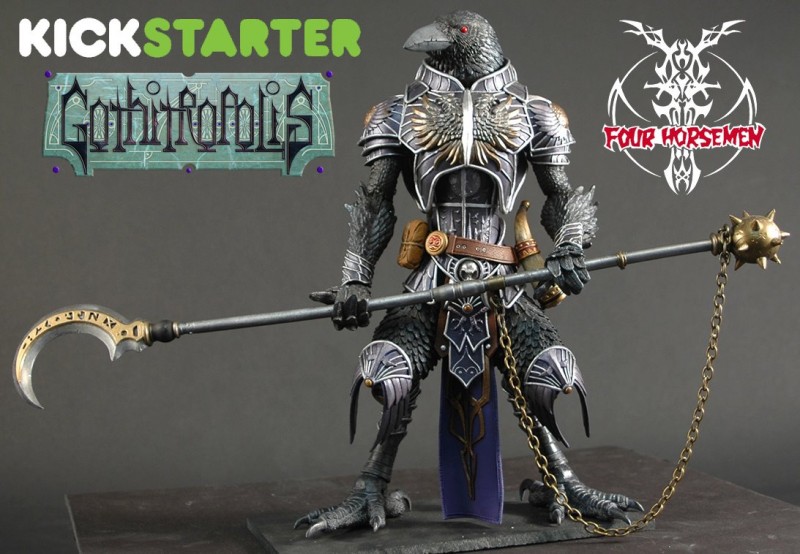 Four Horsemen Gothitropolis Raven Kickstarter