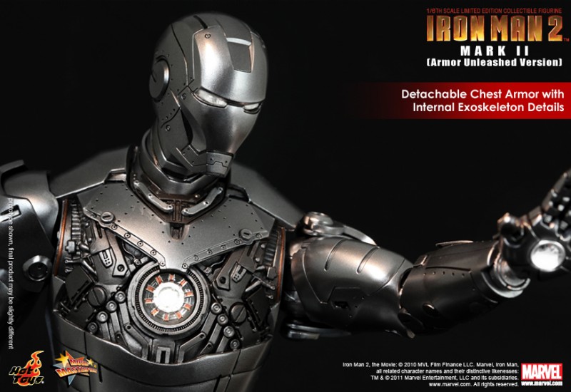 Hot Toys Iron Man Mark II Armor Unleashed