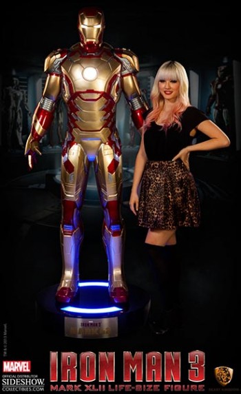 LIfe-Sized Iron Man Mark 42