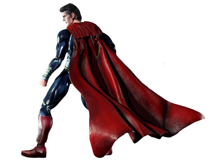 Square Enix Play Arts Kai Man of Steel Superman and General Zod