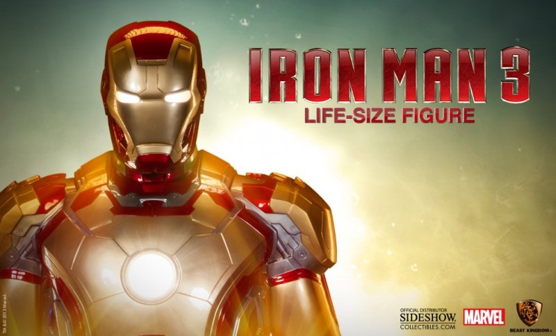 Sideshow Collectibles - Iron Man Life-Size Mark XLII Statue Preview