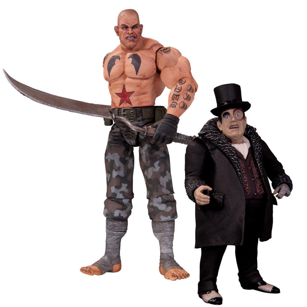 DC Collectibles is promoting its Arkham Asylum / City / Origins action figu...