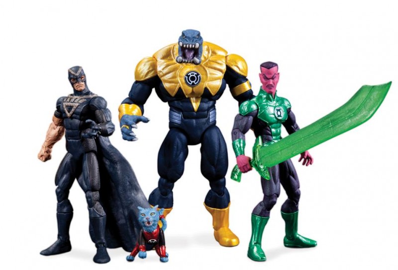 Black Hand, Dex-Starr, Arkillo and Sinestro - Green Lantern 4-pack