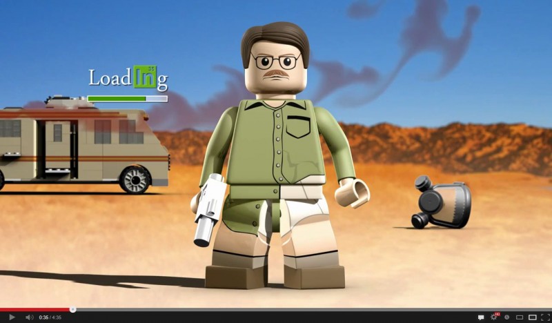 Lego Breaking Bad - the Video Game Parody