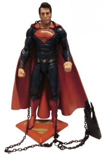 Man of Steel Movie Masters Figure - Superman With Key