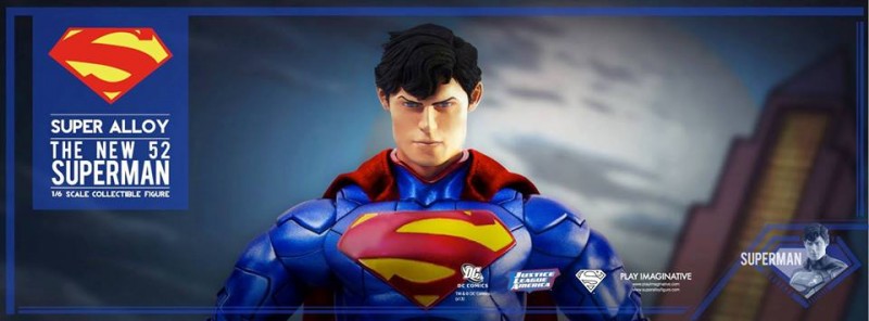 Play Imaginative Super Alloy New 52 Superman