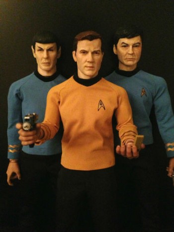 Star Trek Captain Kirk, Mr. Spock, and Dr. McCoy 1
