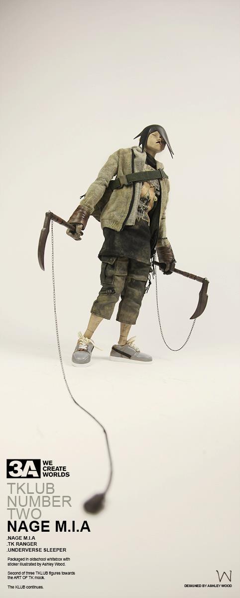 ThreeA Toys TKLUB Two NAGE M.I.A Up For Pre-Order Today, 3AA-Only 