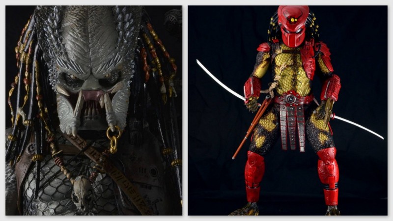 NECA Quarter Scale Predators Series 3 - Elder and Big Red