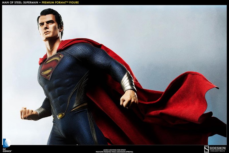 Sideshow Superman Man of Steel Premium Format Figure 1