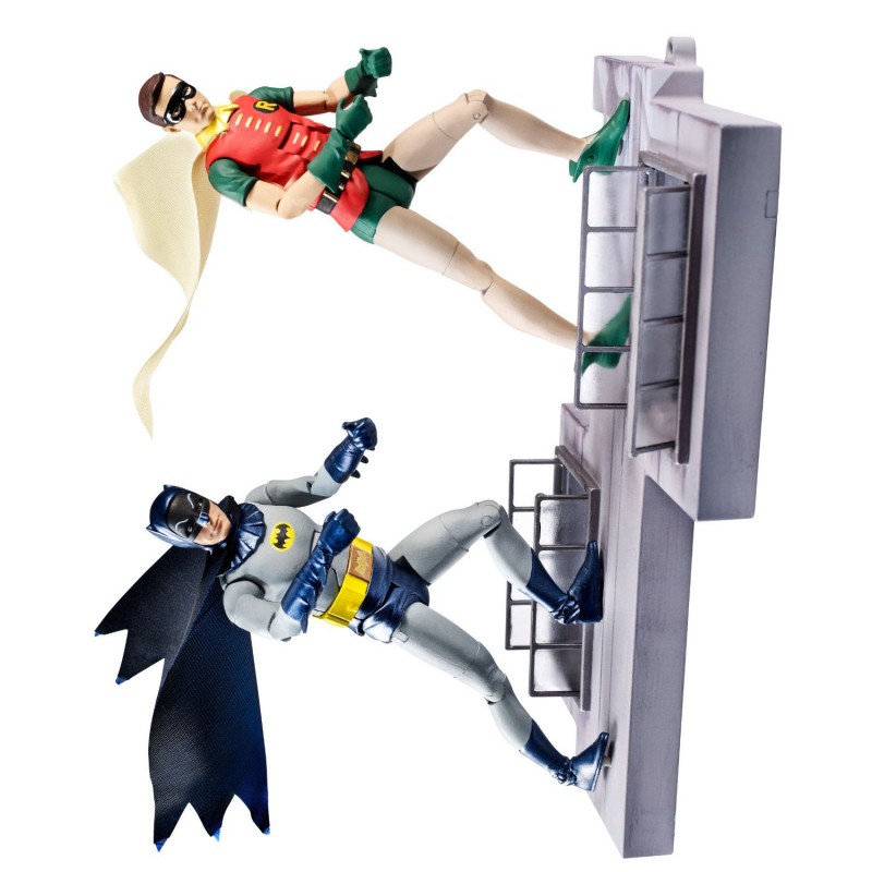 DC Comics Classic TV Series Batman and Robin Action Figure, 2-Pack 2