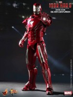 Hot Toys Iron Man 3 Silver Centurion Unveiling