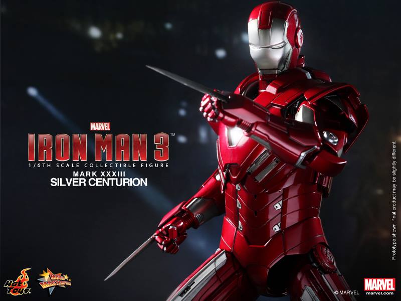 Hot Toys Silver Centurion Iron Man 1