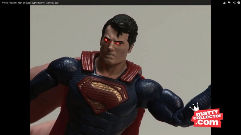 Video Preview Man of Steel Superman vs. General Zod