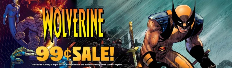 Wolverine Comics 99-Cent Sale