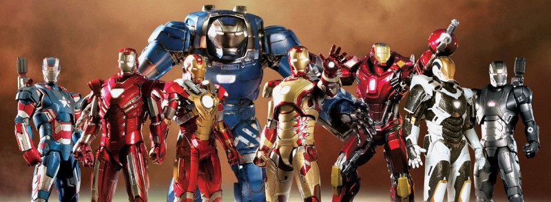 Current Hot Toys Iron Man 3 Line-Up (minus Midas and the Tony Stark figures)