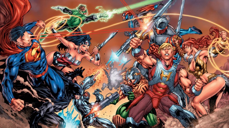 DC Universe vs the Masters of the Universe 1