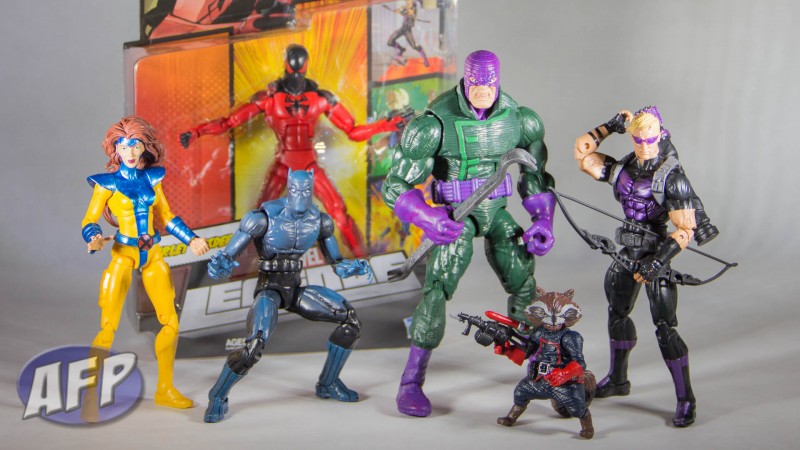 Hasbro Marvel Legends Rocket Raccoon Wave - Group Shot