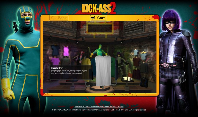 Kick Ass 2 3D Store