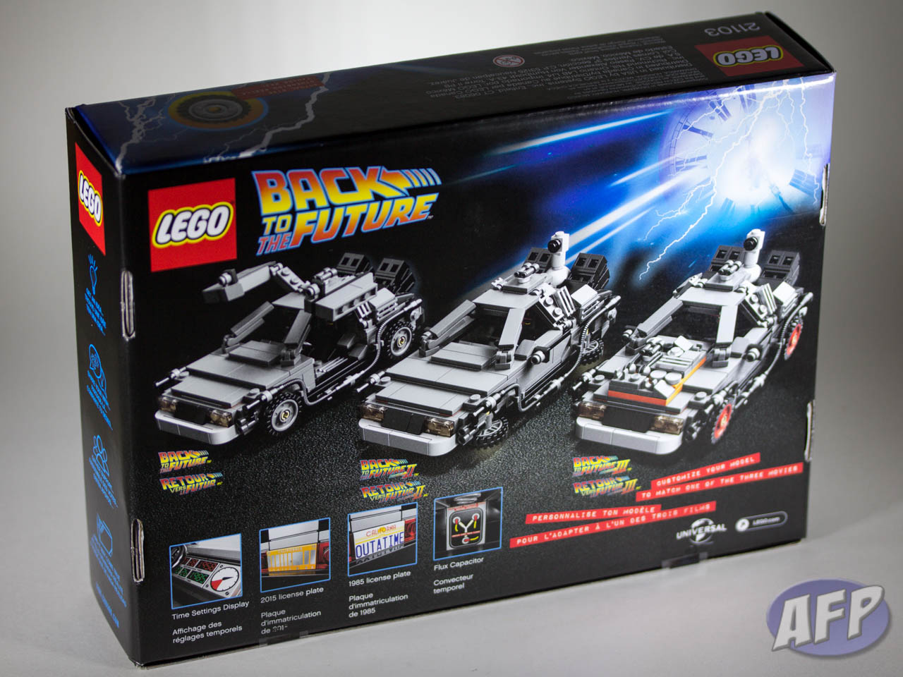 LEGO DeLorean Time Machine Includes Flux Capacitor