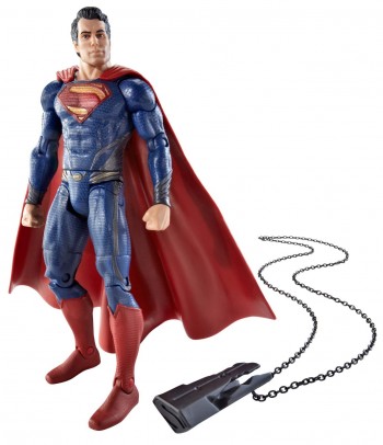 Superman Man of Steel Movie Masters Superman with Kryptonian Key Action Figure