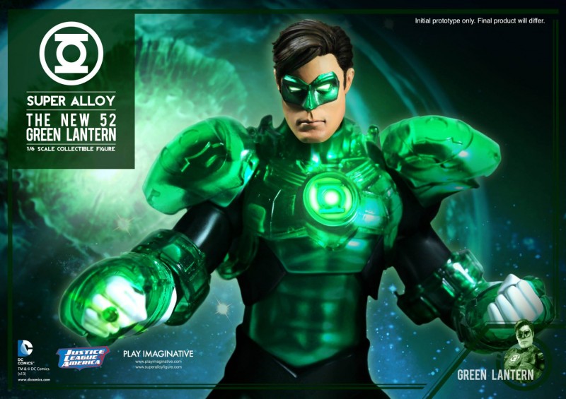 Play Imaginative Super Alloy DC New 52 Green Lantern 1