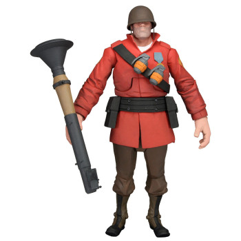 Team Fortress 7-Inch Deluxe Figure S2 RED Soldier