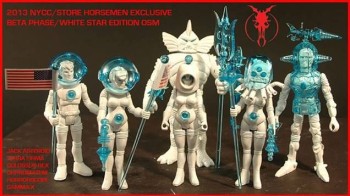 Four Horsemen NYCC exclusive Outer Space Men and Power Lords 1
