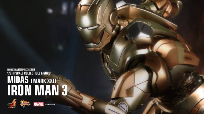 Hot Toys Iron Man Mark 21 Midas