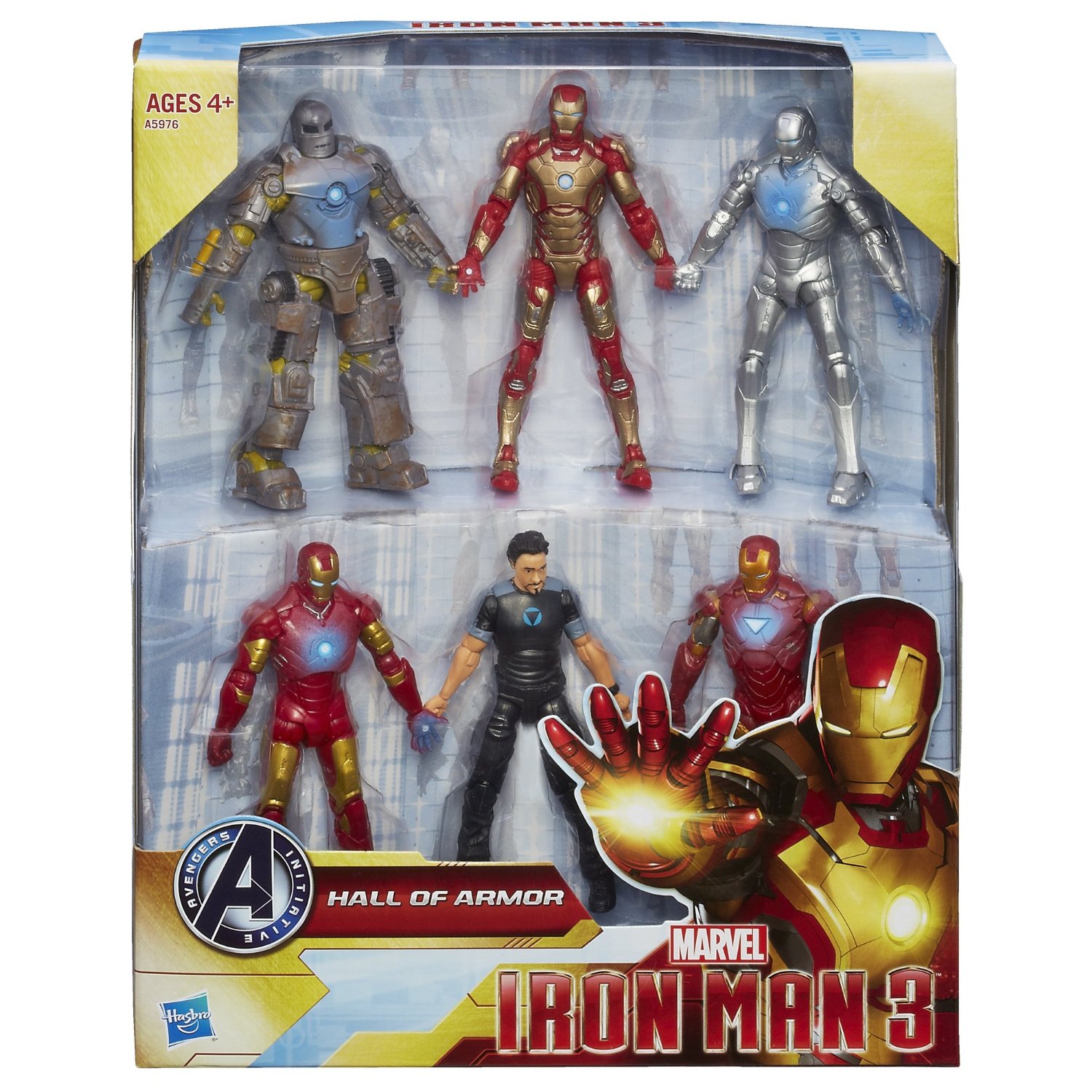 marvel action figure 6 pack