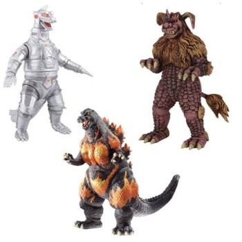 Godzilla Wave 4 Collectible 6-Inch Action Figure Set