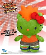 COMIKAZE 2013 EXCLUSIVE HELLO KITTY BLANKA PLUSH